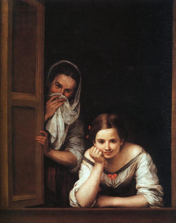 A Girl and her Duenna, Bartolome Esteban Murillo